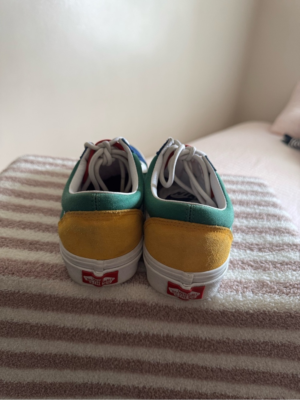 Colorful Colorblock Vans - Picture 3 of 4